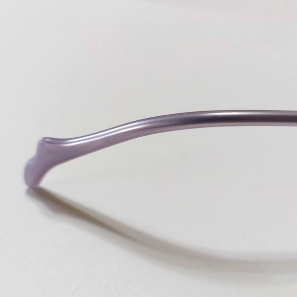 Martine Sitbon NWOT Unisex Silver/Lavender Frame With Same Lenses Sunglasses - Picture 6 of 10